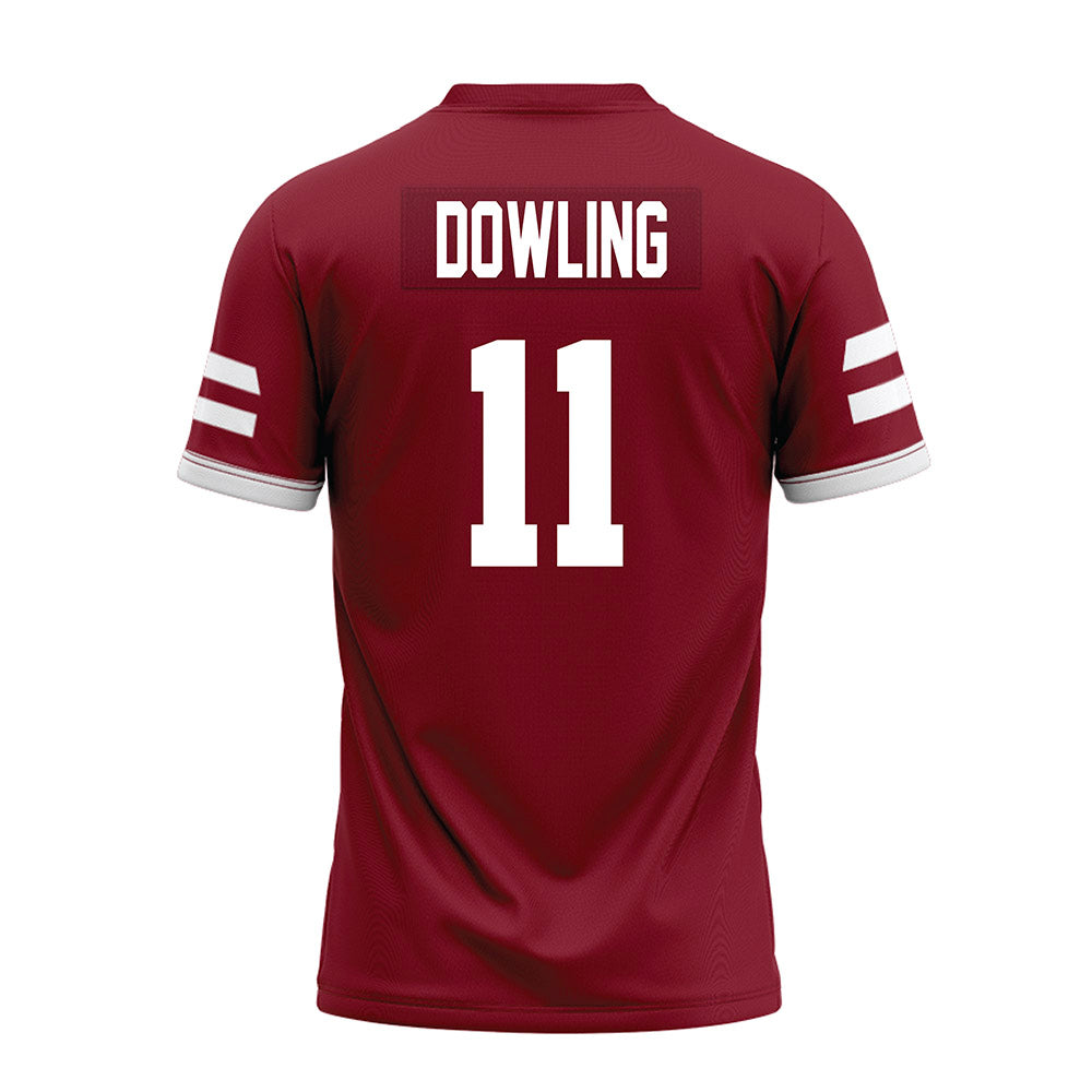 UMass - NCAA Football : Max Dowling - Premium Football Jersey-1
