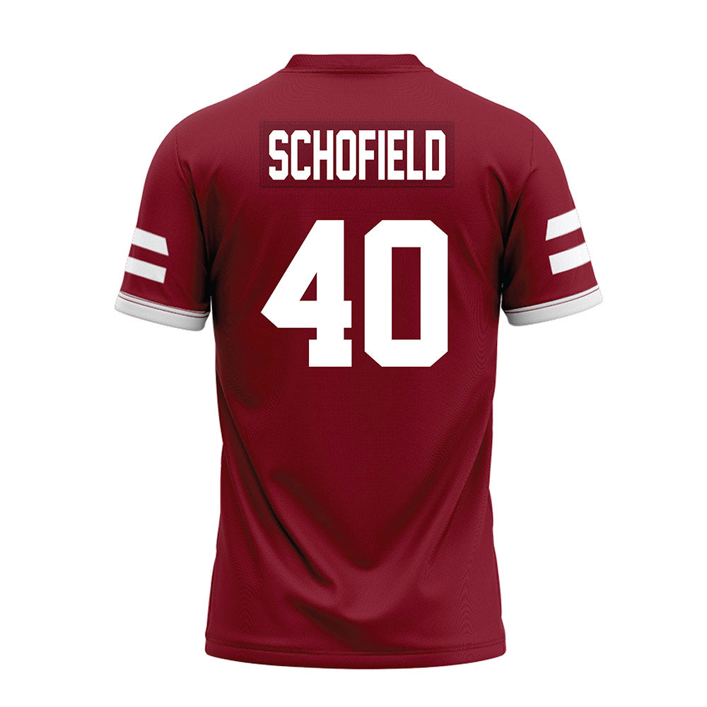 UMass - NCAA Football : Dominic Schofield - Premium Football Jersey