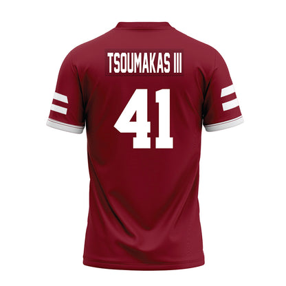 UMass - NCAA Football : Alex Tsoumakas III - Premium Football Jersey