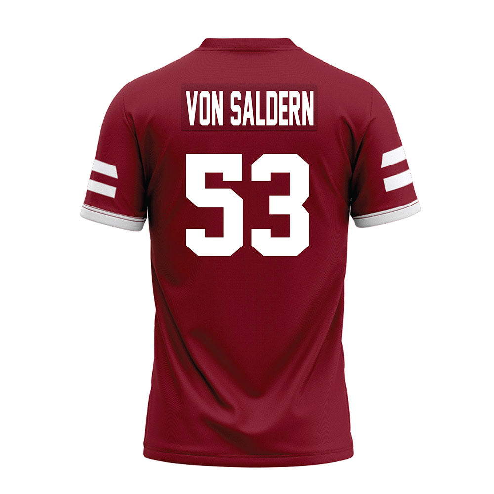 UMass - NCAA Football : Magnus Von Saldern - Premium Football Jersey