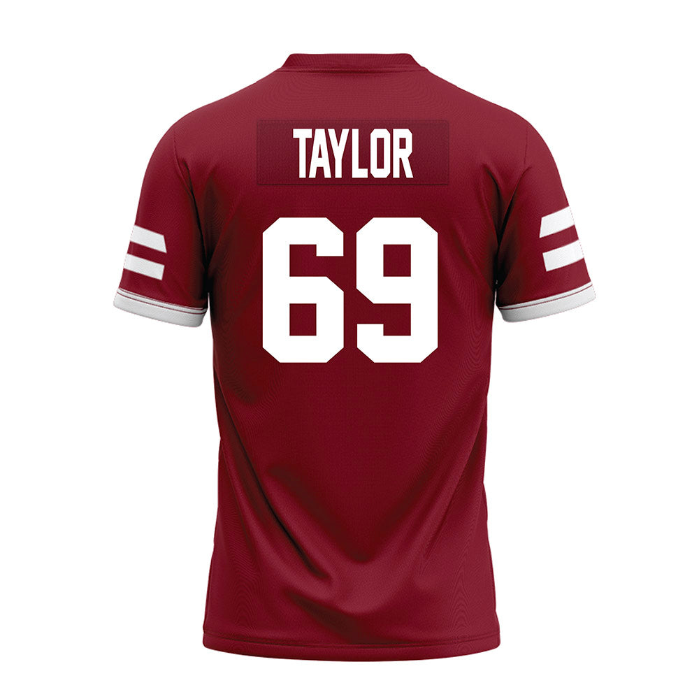 UMass - NCAA Football : Brock Taylor - Premium Football Jersey-1