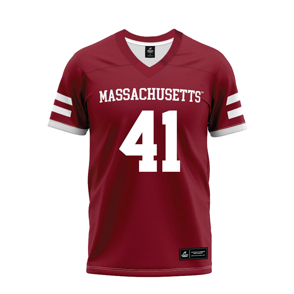 UMass - NCAA Football : Alex Tsoumakas III - Premium Football Jersey