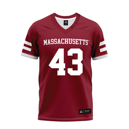 UMass - NCAA Football : Edward Phillipson - Premium Football Jersey-0