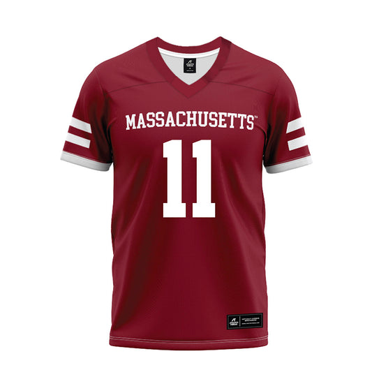 UMass - NCAA Football : Leonard St Gourdin - Premium Football Jersey-0