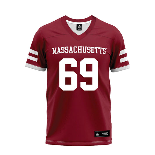UMass - NCAA Football : Brock Taylor - Premium Football Jersey-0