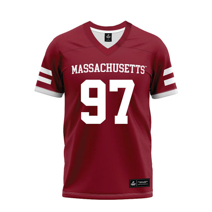 UMass - NCAA Football : Jermaine Wiggins Jr - Premium Football Jersey