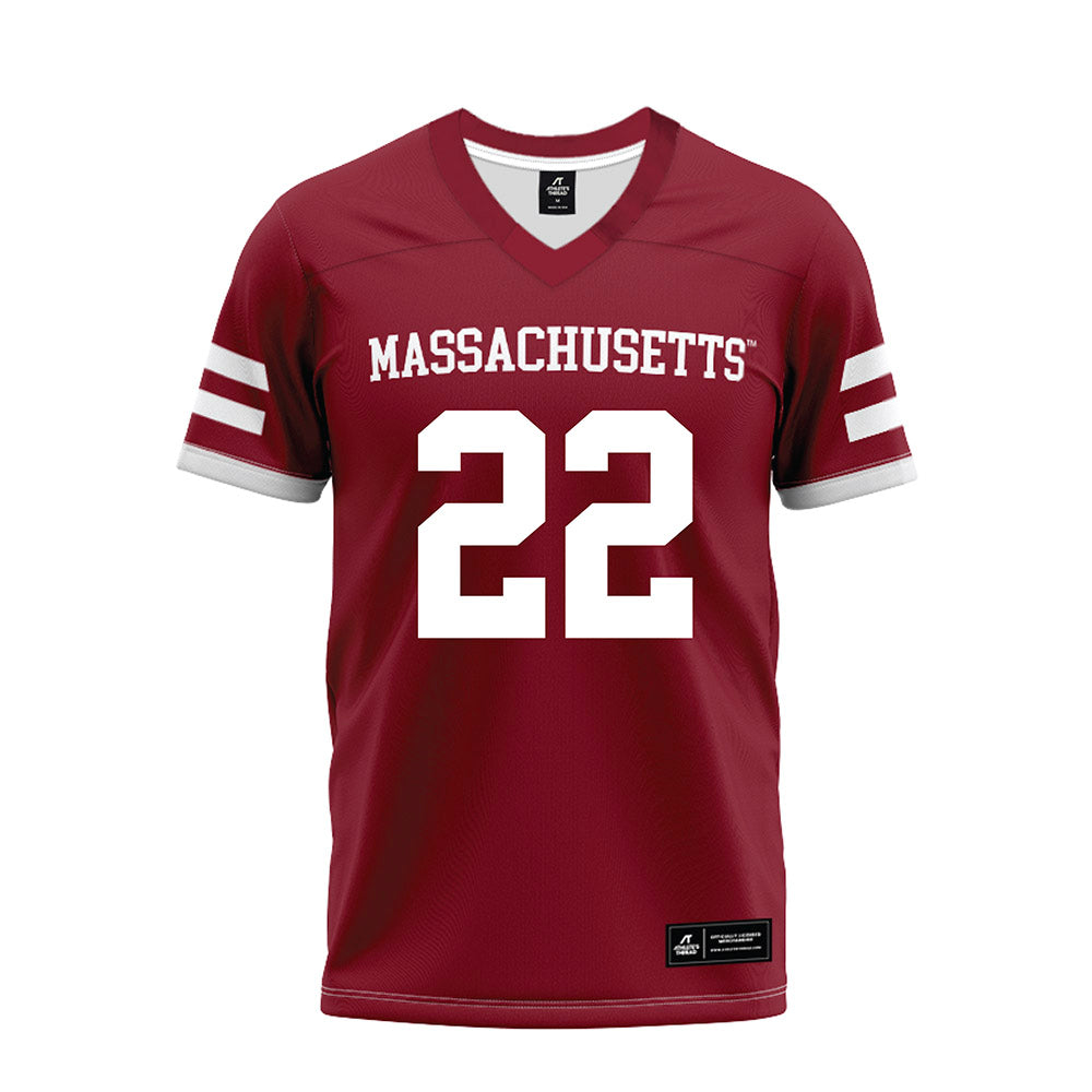 UMass - NCAA Football : Cookie Desiderio - Premium Football Jersey-0