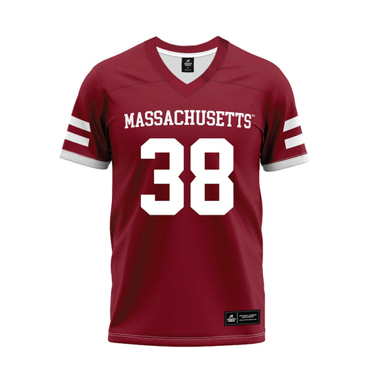 UMass - NCAA Football : Zeraun Daniel - Premium Football Jersey-0