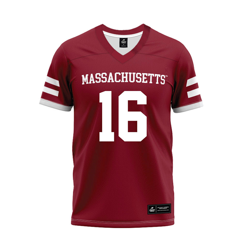 UMass - NCAA Football : Noah Staples - Premium Football Jersey