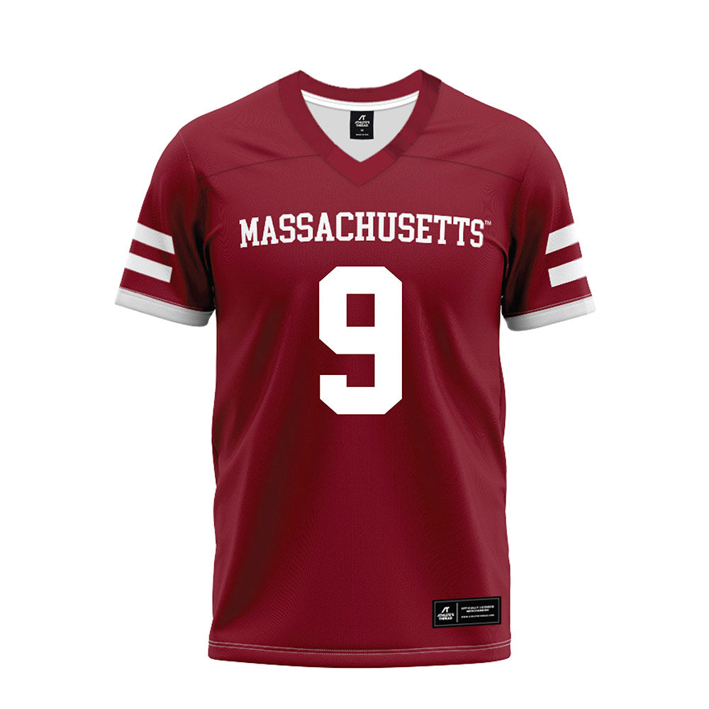 UMass - NCAA Football : Grant Jordan - Premium Football Jersey-0