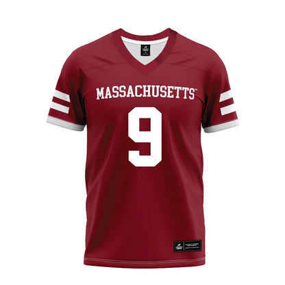 UMass - NCAA Football : Grant Jordan - Premium Football Jersey-0