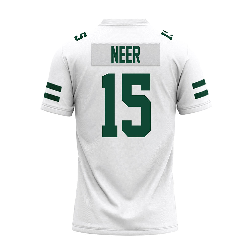 Ohio - NCAA Football : Riley Neer - White Premium Football Jersey-1