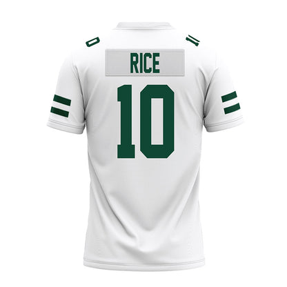 Ohio - NCAA Football : Cam Rice - White Premium Football Jersey