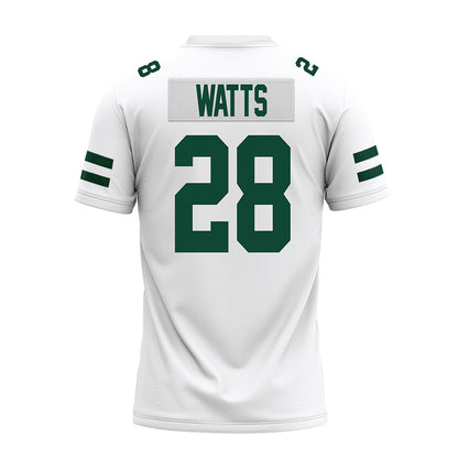 Ohio - NCAA Football : Britton Watts - White Premium Football Jersey-1