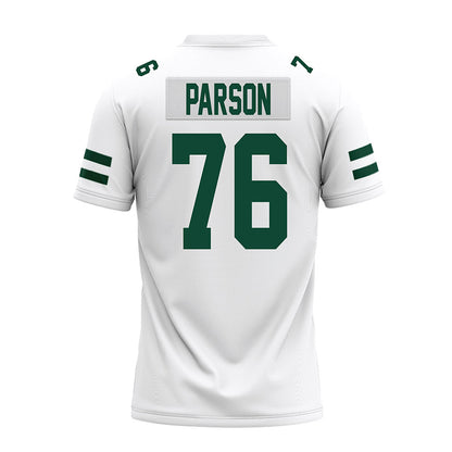 Ohio - NCAA Football : Bryce Parson - White Premium Football Jersey