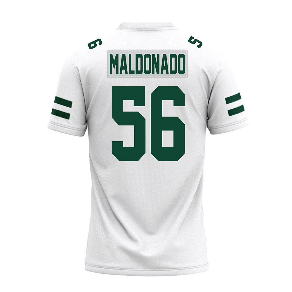 Ohio - NCAA Football : Benjamin Maldonado - White Premium Football Jersey-1