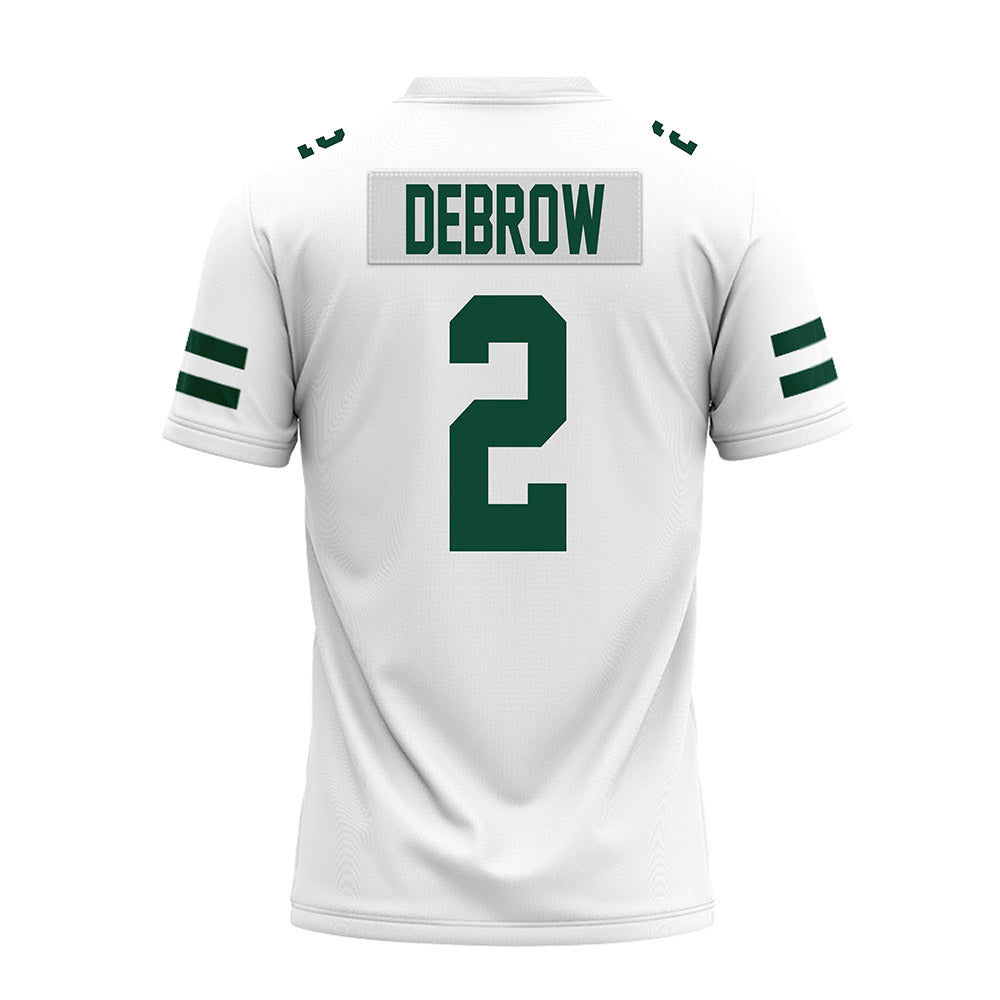 Ohio - NCAA Football : Khamani Debrow - White Premium Football Jersey-1