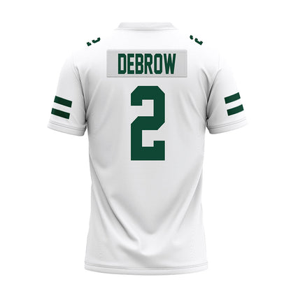 Ohio - NCAA Football : Khamani Debrow - White Premium Football Jersey-1