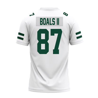 Ohio - NCAA Football : Timothy Boals II - White Premium Football Jersey-1