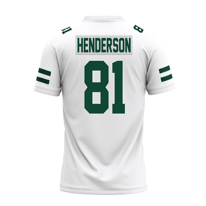 Ohio - NCAA Football : Bralen Henderson - White Premium Football Jersey