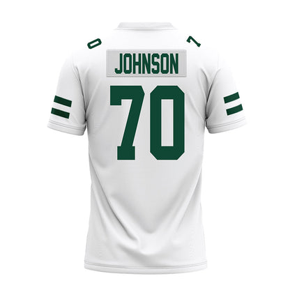 Ohio - NCAA Football : JJ Johnson - White Premium Football Jersey-1