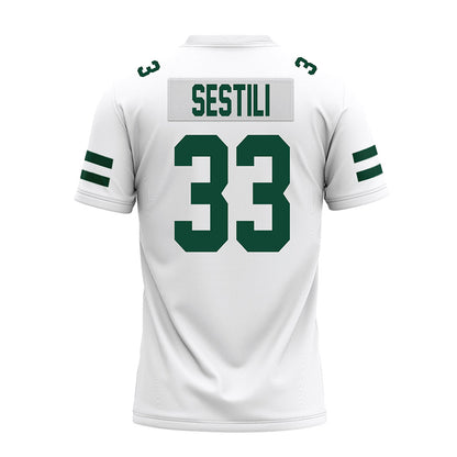 Ohio - NCAA Football : Brady Sestili - White Premium Football Jersey