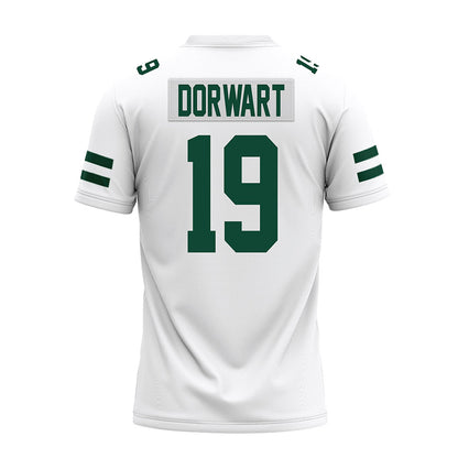 Ohio - NCAA Football : Dominic Dorwart - White Premium Football Jersey