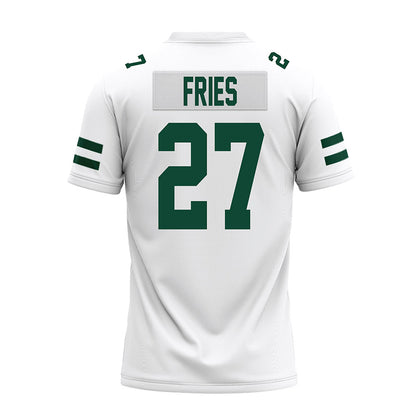 Ohio - NCAA Football : Jack Fries - White Premium Football Jersey