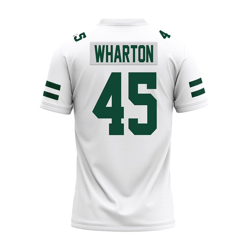 Ohio - NCAA Football : Brady Wharton - White Premium Football Jersey-1