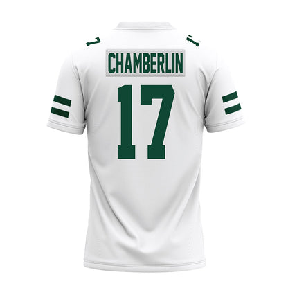 Ohio - NCAA Football : Caleb Chamberlin - White Premium Football Jersey-1
