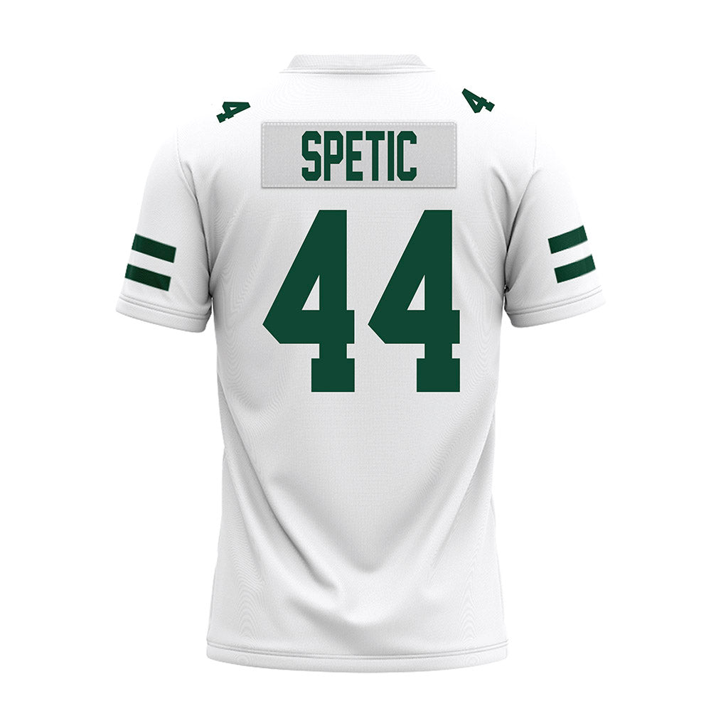 Ohio - NCAA Football : Gianni Spetic - White Premium Football Jersey