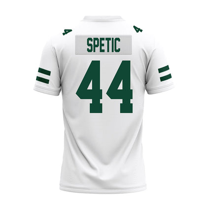 Ohio - NCAA Football : Gianni Spetic - White Premium Football Jersey