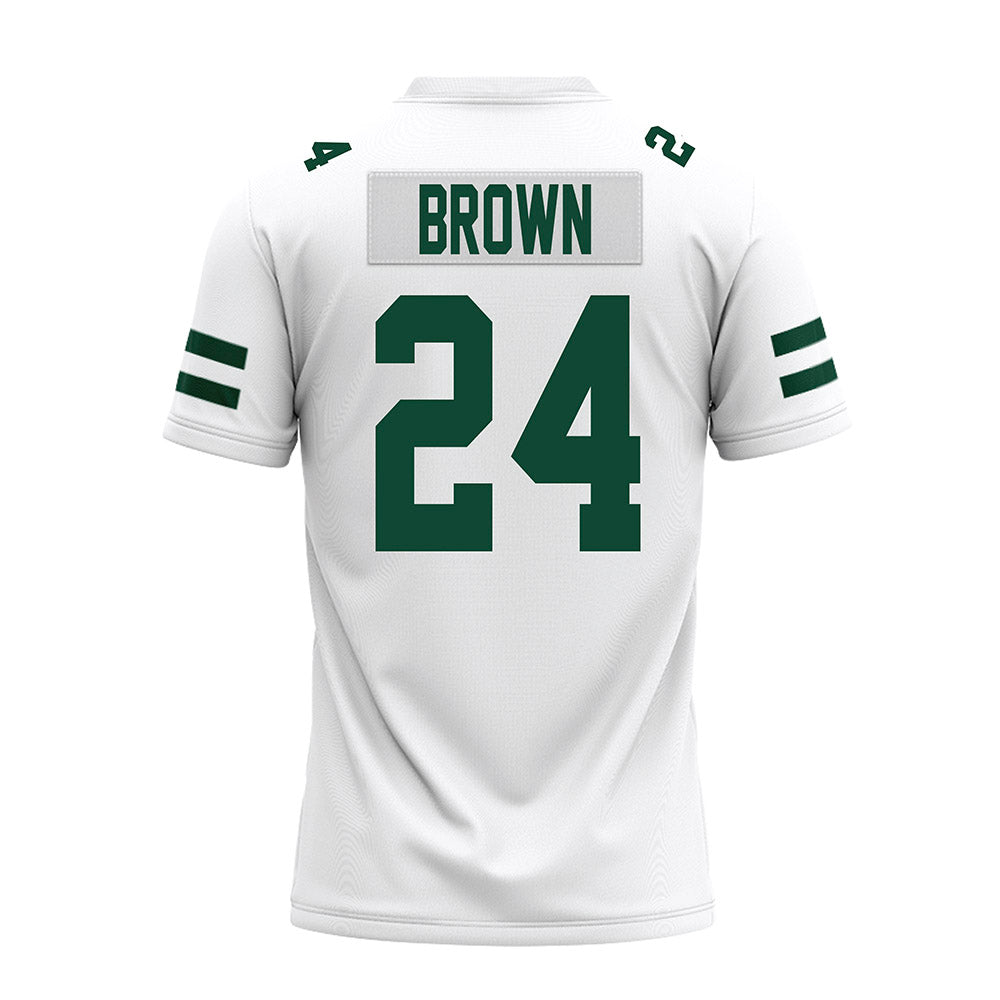 Ohio - NCAA Football : Irving Brown - White Premium Football Jersey-1