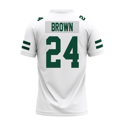 Ohio - NCAA Football : Irving Brown - White Premium Football Jersey-1