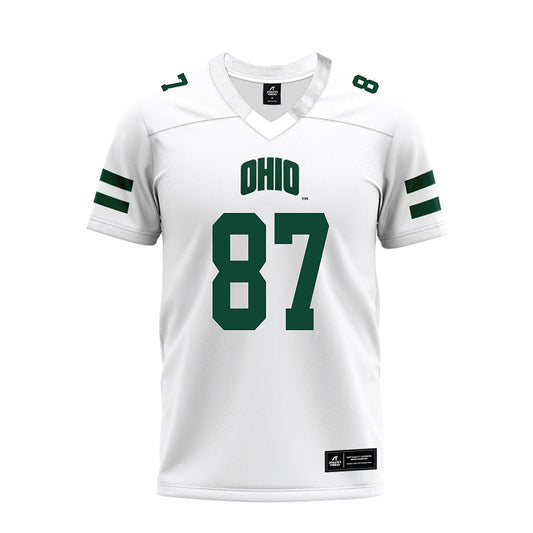Ohio - NCAA Football : Timothy Boals II - White Premium Football Jersey-0
