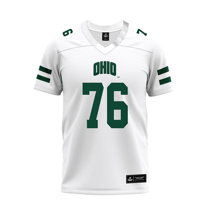 Ohio - NCAA Football : Bryce Parson - White Premium Football Jersey