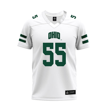 Ohio - NCAA Football : Jordon Jones - White Premium Football Jersey