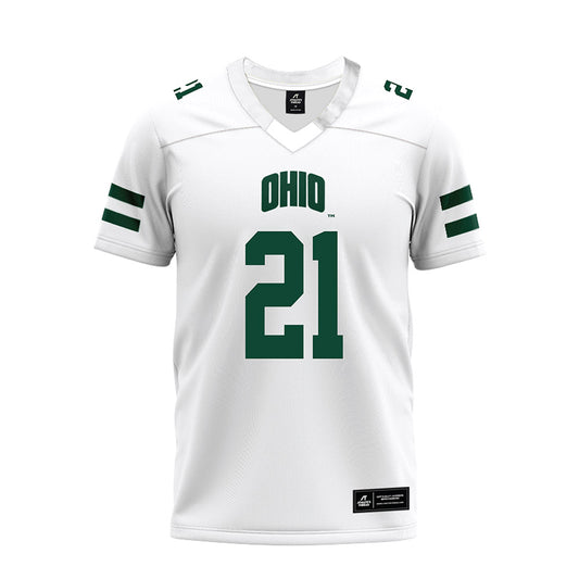 Ohio - NCAA Football : Donovan Walker - White Premium Football Jersey