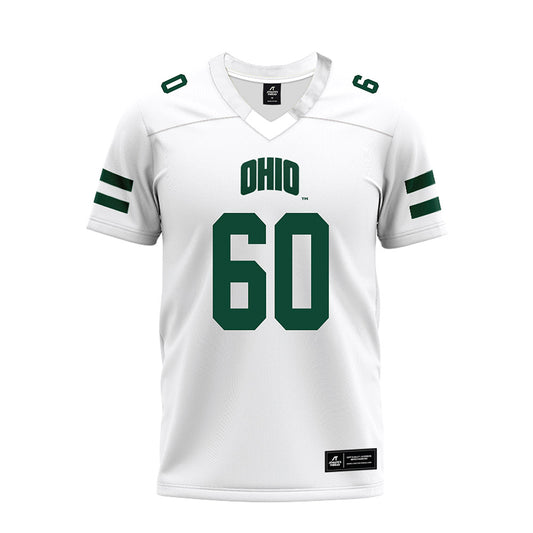 Ohio - NCAA Football : Trent Allen - White Premium Football Jersey-0