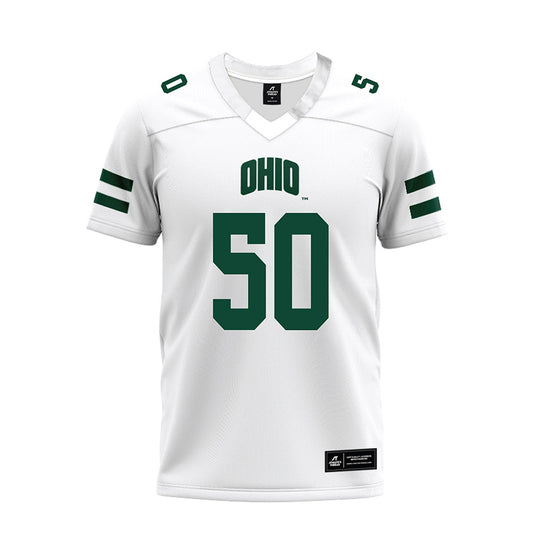 Ohio - NCAA Football : Owen DiFranco - White Premium Football Jersey