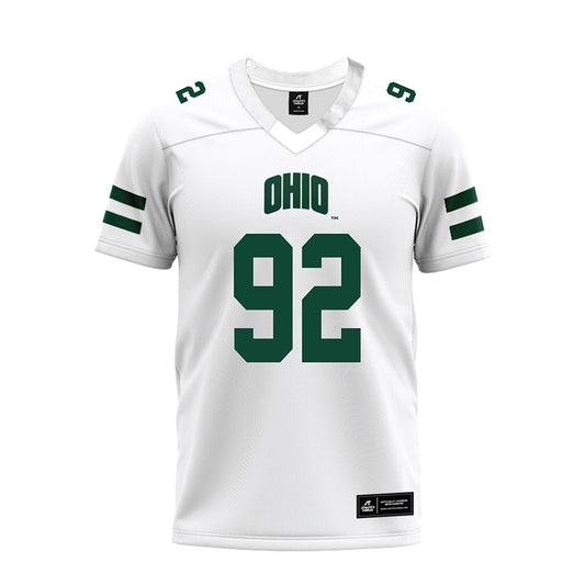 Ohio - NCAA Football : Robert Keuchler - White Premium Football Jersey