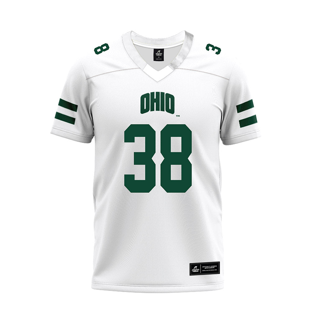 Ohio - NCAA Football : Andrew Vera - White Premium Football Jersey