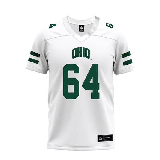 Ohio - NCAA Football : Seth Anstead - White Premium Football Jersey