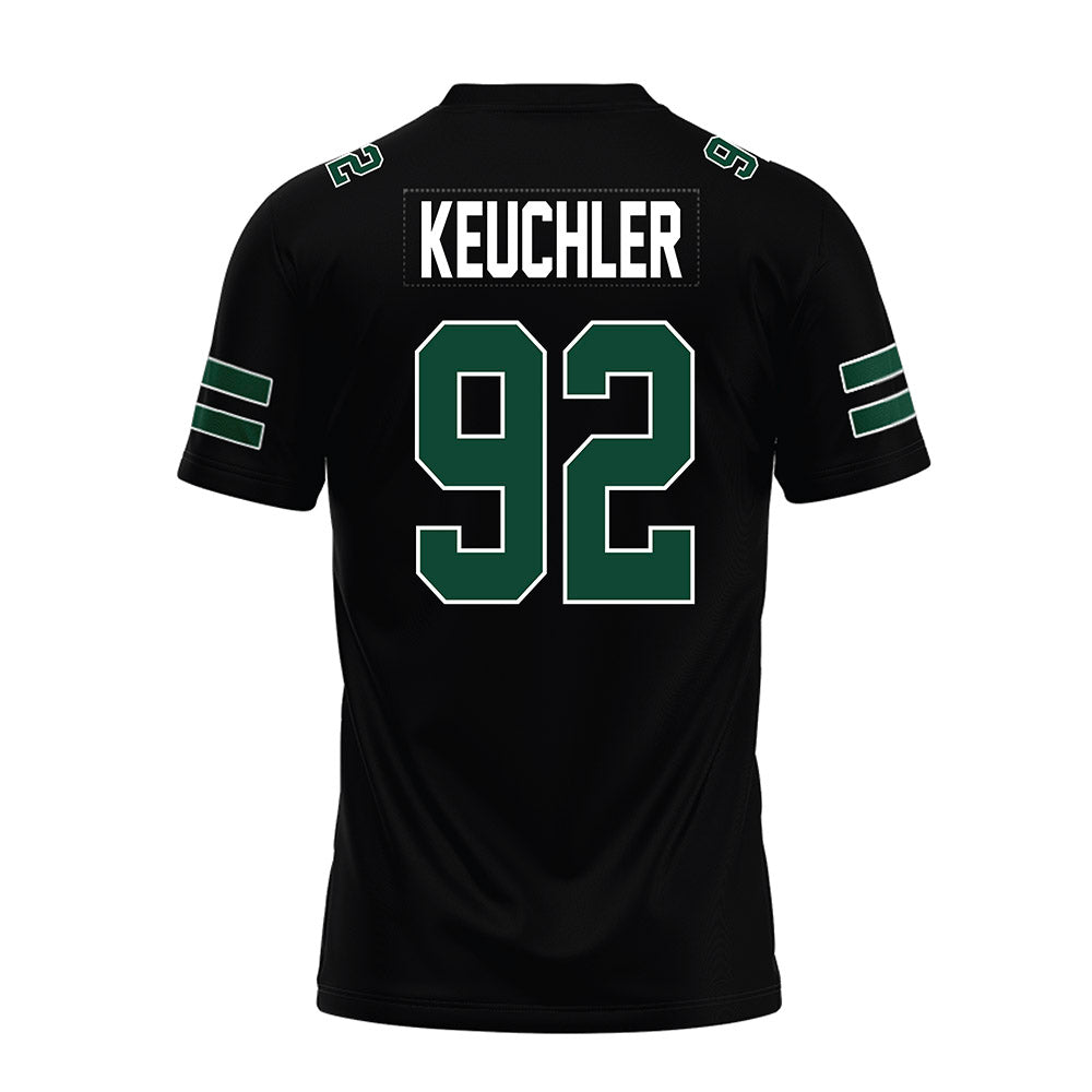 Ohio - NCAA Football : Robert Keuchler - Black Premium Football Jersey