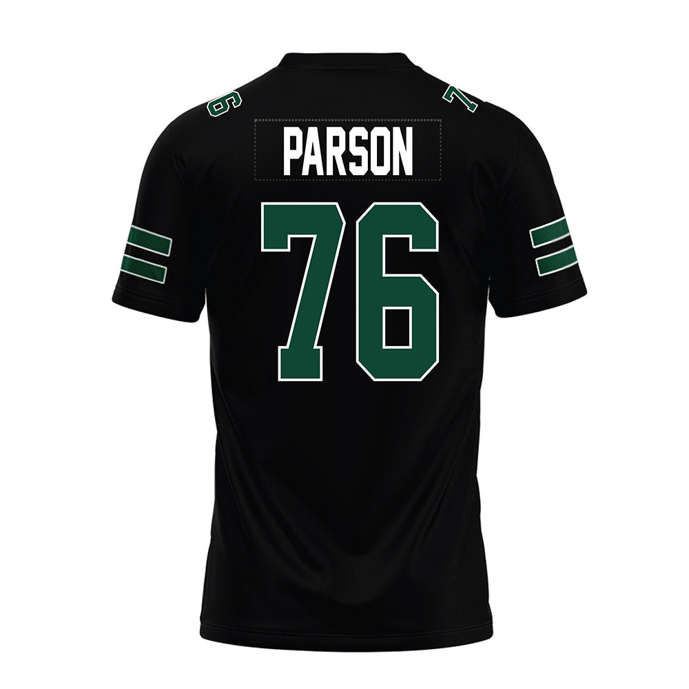 Ohio - NCAA Football : Bryce Parson - Black Premium Football Jersey