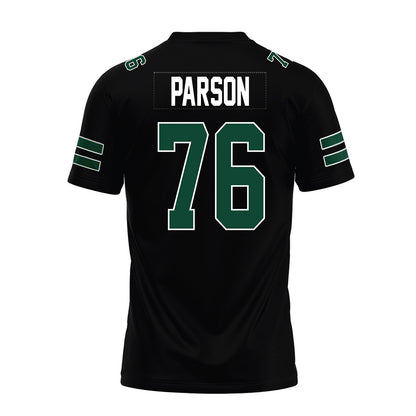 Ohio - NCAA Football : Bryce Parson - Black Premium Football Jersey