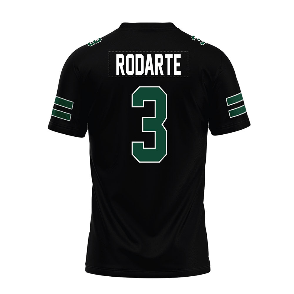 Ohio - NCAA Football : Max Rodarte - Black Premium Football Jersey