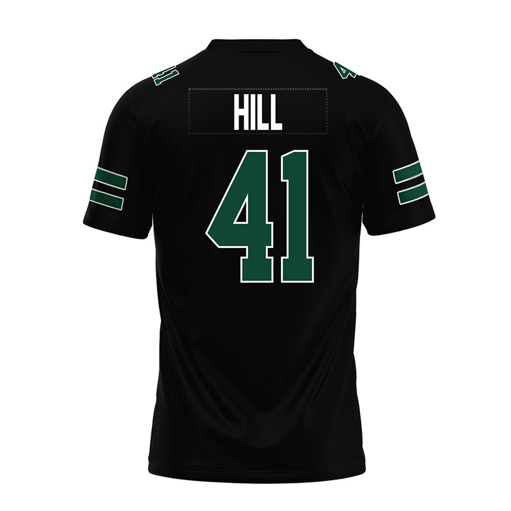 Ohio - NCAA Football : Creed Hill - Black Premium Football Jersey