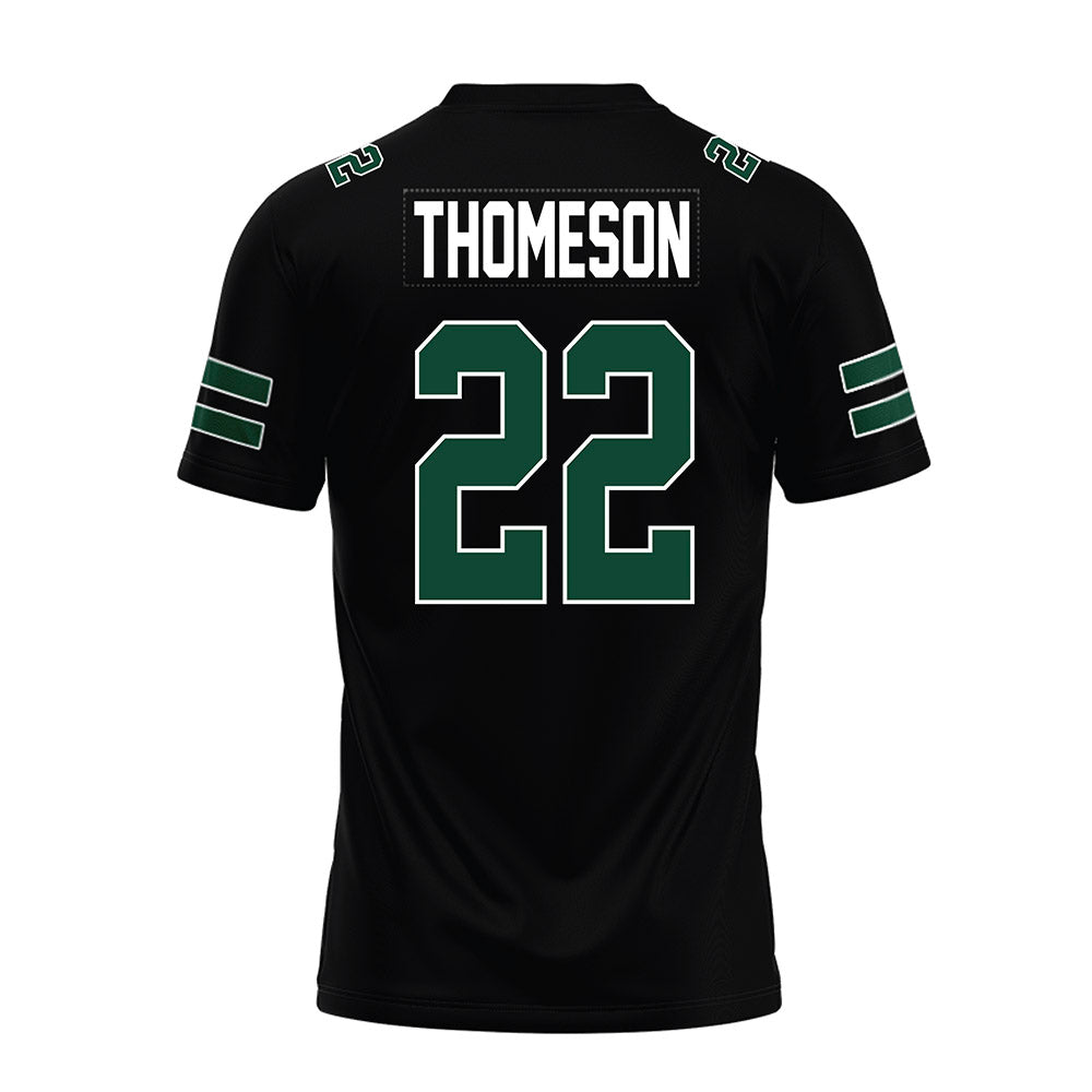 Ohio - NCAA Football : Jalen Thomeson - Black Premium Football Jersey