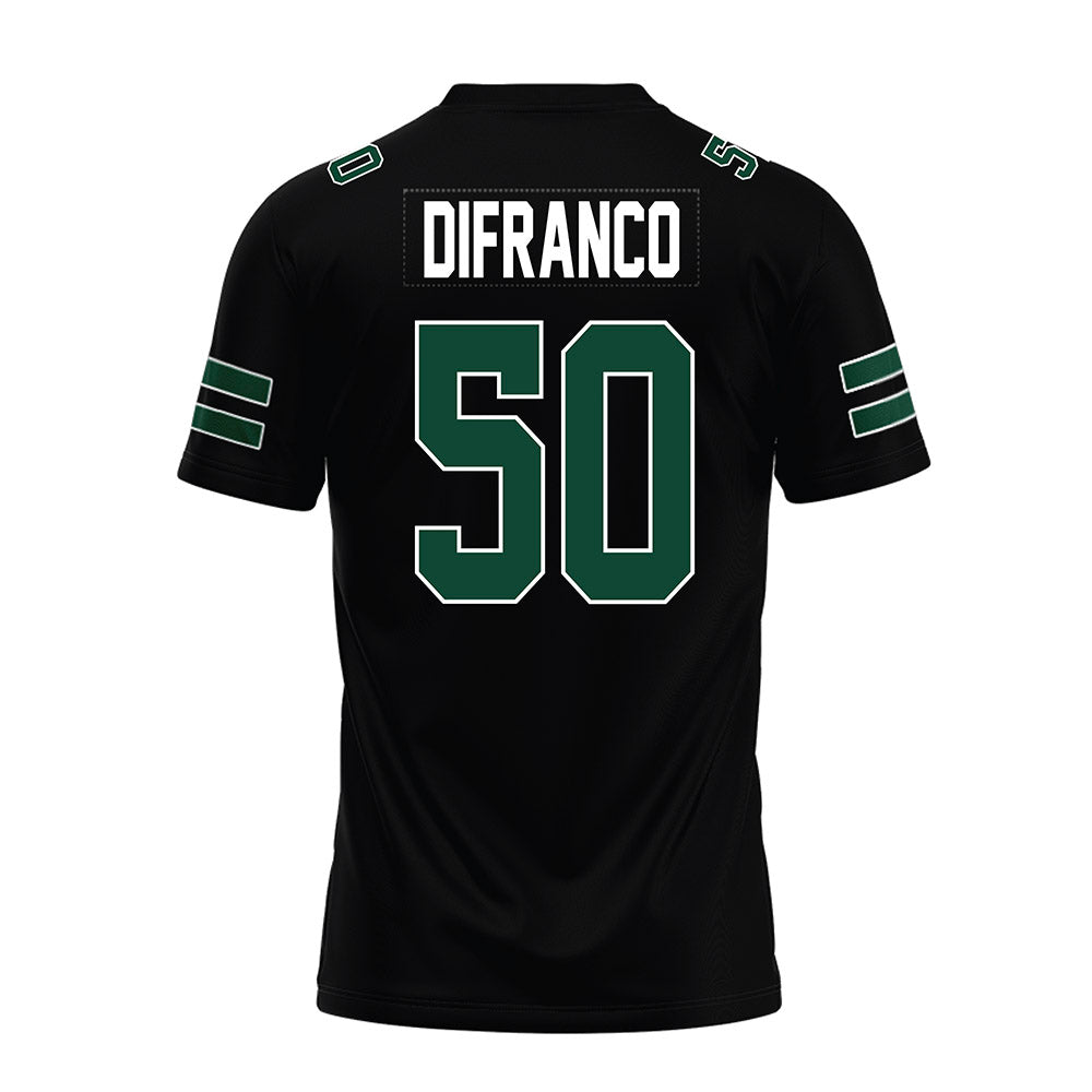 Ohio - NCAA Football : Owen DiFranco - Black Premium Football Jersey